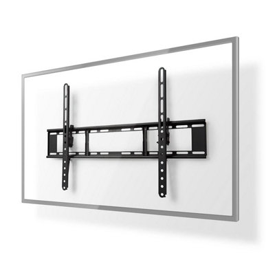 B&Q -  Tiltable Tv Lcd Screen Wall Mount Bracket 3770" Inch Up To 35KgTiltable: 20 DegreesUltra Slim Low ProfileBlack