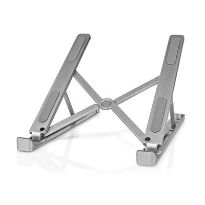 Nedis Adjustable Aluminium Laptop Stand Tablet Holder Desk Riser For Notebook Macbook from B&Q