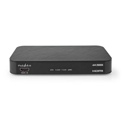 Nedis Hdmi Earc Audio ConverterSplits Earc To Arc & EarcDolby AtmosDtsxDts MasterTruehdToslink & 3.5mm Out from B&Q