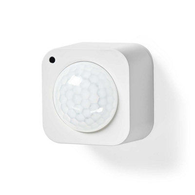 Nedis Smartlife Zigbee Motion Sensor Pir With Brightness DetectionBattery Powered And Usb PoweredCompactWhite from B&Q