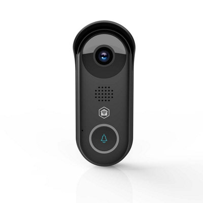 Nedis Smartlife Tuya Wi-Fi Video DoorbellHd With Motion SensorNight Vision2-Way Audio Cloud Or Microsd Storage from B&Q