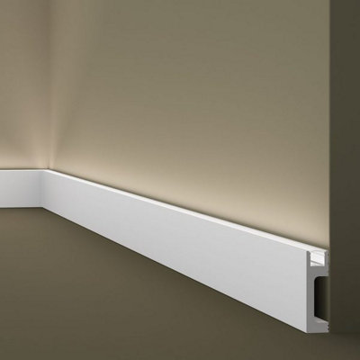 Nmc Il10 Led Skirting Board With Diffuser Strip 6 Pack12 Metres Noel & Marquet from B&Q