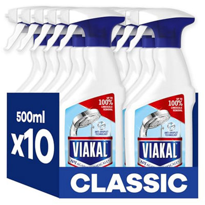  - Viakal Limescale Remover SprayClassicCleaning ProductsBathroom Cleaner 5 Litre (500 Ml X 10)Toilet - Image 5