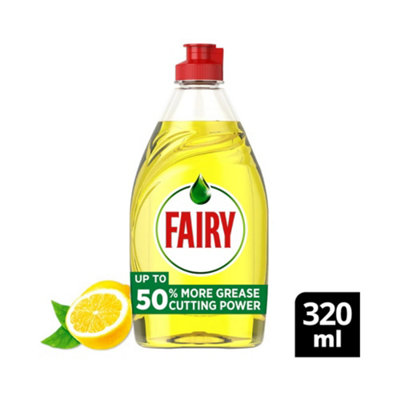 Fairy Lemon Washing Up Liquid 320Ml from B&Q