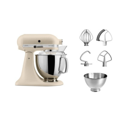 Kitchenaid 175 Artisan 4.8L Tilt-Head Stand Mixer, Fresh Linen