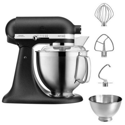 B&Q -  Artisan Mixer 185 Cast Iron Black