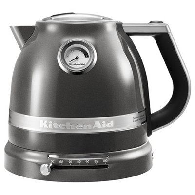 Kitchenaid Silver Artisan Medallion Kettle 1.5L