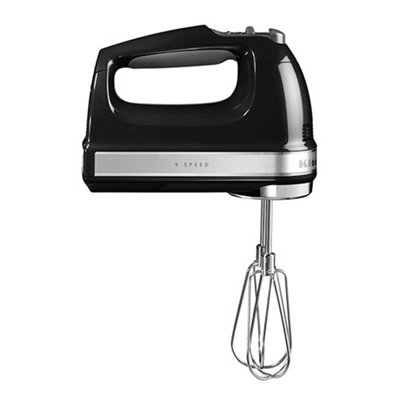 Kitchenaid 9 Speed Hand Mixer Onyx Black from B&Q
