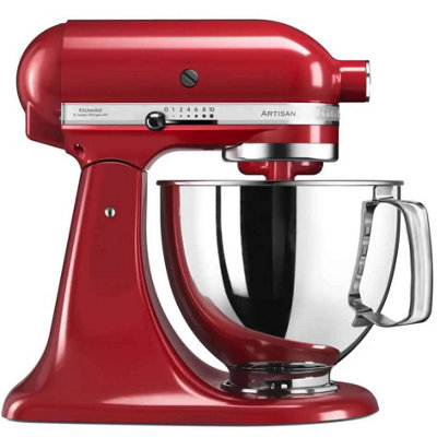 KitchenAid Artisan 5KSM125BER Stand Mixer - 4.8L - Red - Image 16