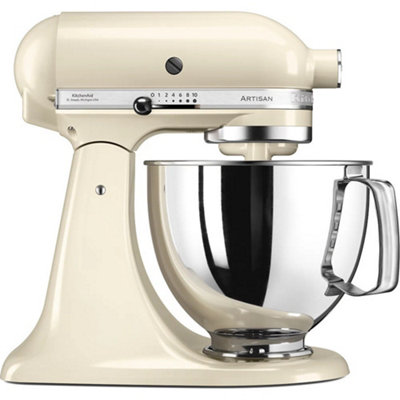 Kitchenaid Unisex Cream 4.8L Artisan 125 Tilt-Head Stand Mixer In - Image 16