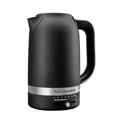 B&Q -  Breakfast Suite Cast Iron Black 1.7L Kettle