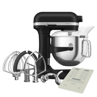 Kitchenaid Artisan Matte Black 6.6L Bowl Lift Food Mixer - Image 3
