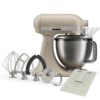 B&Q -  Artisan Plus Oat 4.7L Tilt Head Stand Mixer