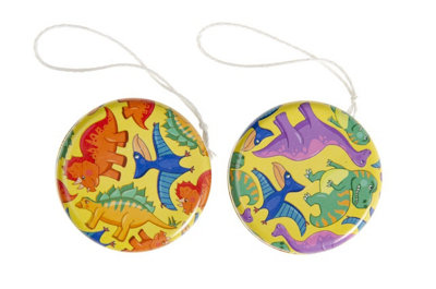 Single Metal Yo-Yo Dinosaur Theme Return Top - Theme Kids Party Bag Filler - Image 3