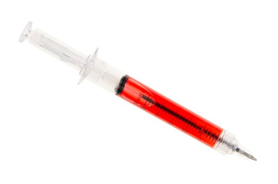 Lg-Imports Syringe Ballpen - White - Image 3