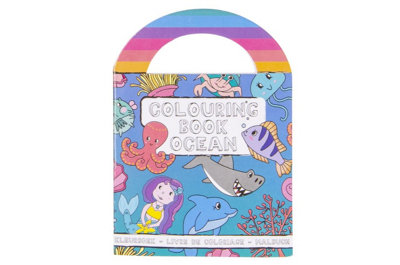 Lg-Imports Pack Of 12 Sea Animals Coloring Mini Book With Stickers - White - Image 3