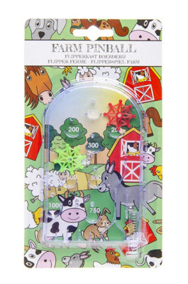 Farm Animals Theme Pinball Game - Pocket Game Ideal Party Bag Filler Gifting - Image 3