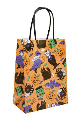 Halloween Paper Gift Bag - Treat Gift Loot Bags Kids Birthday Party Favour - Image 3