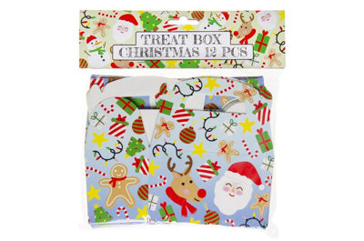 Pack Of 12 Christmas Treat Boxes from B&Q