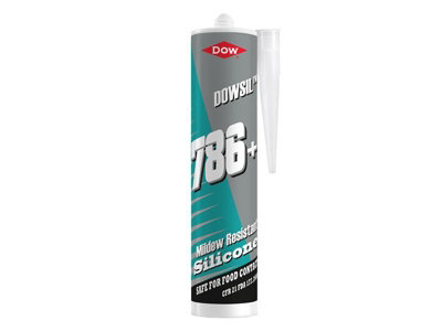Dowsil 8010247/c03 786+ Silicone Sealant Clear 310C Dow8010247 from B&Q