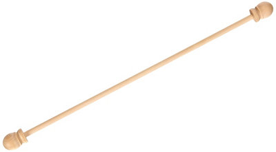 B&Q -  Wooden Rod 27CmRod: Wooden: 27CmVervaco