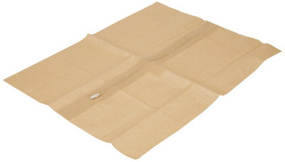 B&Q -  Cushion Back With Zipper: Natural: 45 X 35Cm Or 18 X 14In