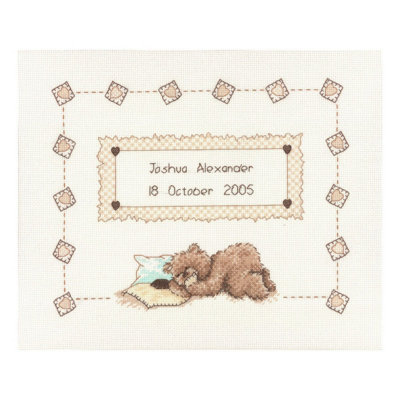 Vervaco Counted Cross Stitch Kit: Popcorn Sleeps - Image 3