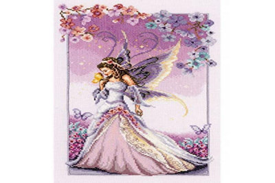 Groves Of Thames Fairy - Counted Cross Stitch Kit: Fairy - Vervaco Purple