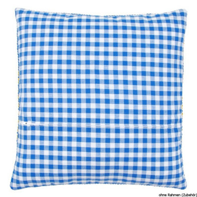 Groves Of Thames C/Back 45X45cm - Cushion Back With Zipper: : 45 X 45Cm - Vervaco Blue
