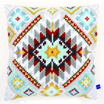 B&Q -  Cushion EthnicalCross Stitch Kit: Cushion: Cushion: EthnicVervaco