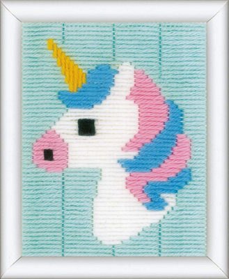 B&Q -  L/s UnicornLong Stitch Kit: UnicornVervaco