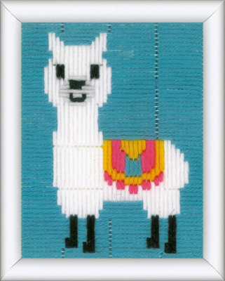 Vervaco Long Stitch Kit: Llama, NA, 12.5 x 16cm - Image 3