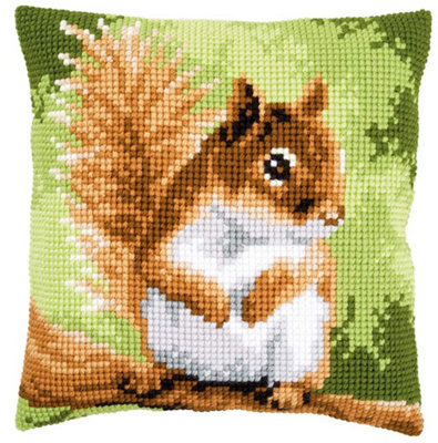 B&Q -  Cushion SquirrelCross Stitch Kit: Cushion: SquirrelVervaco