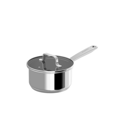 Covered Saucepan Helix 16Cm Berghoff Recycled Stainless from B&Q