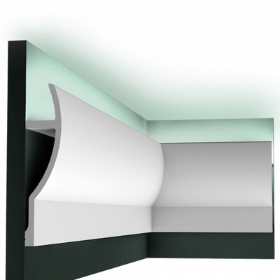 Orac Decor C372 Premium Cornice Moulding 2 Pack - 4 Metres Light