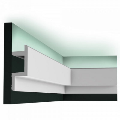 B&Q -  C383 L3 Linear Led Lighting Moulding 2 Pack4 Metres