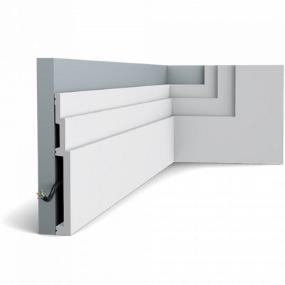 B&Q -  Sx181 Contemoprary Skirting Board 3 Pack6 Metres