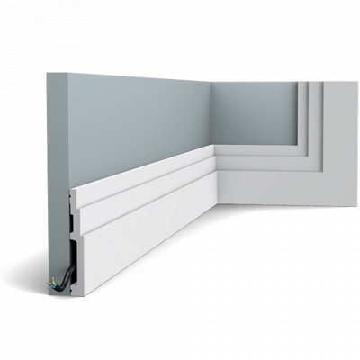 B&Q -  Sx180F Flexible Contemoprary Skirting Board2 Metres