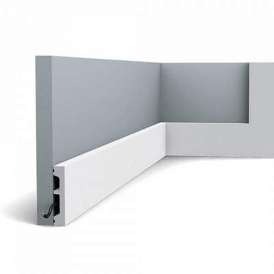 B&Q -  Sx157-Ral9003 Painted Skirting Moulding 10 Pack20 Metres