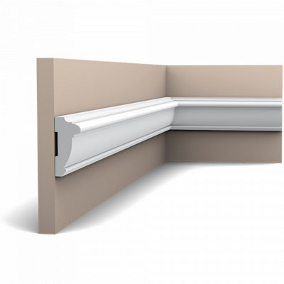 Orac Decor Px113 Dado Rail Moulding 7 Pack - 14 Metres White