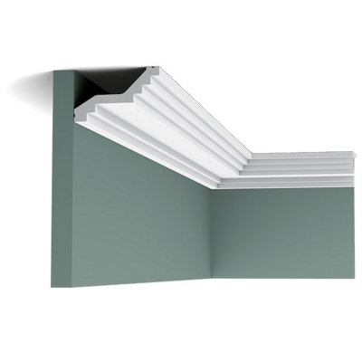 B&Q -  C400 Premium Coving Moulding 4 Pack8 Metres