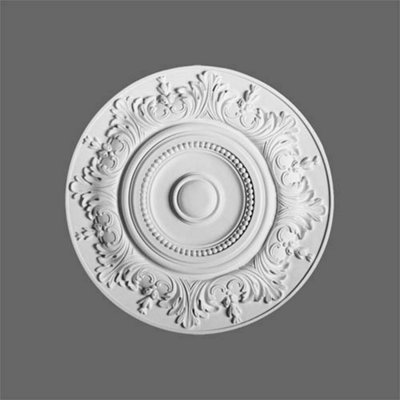 B&Q -  R17 Classic Acanthus Leaf Pattern Ceiling Rose