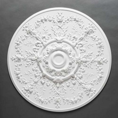 B&Q -  R64 Ceiling Rose Acanthus Leaf Pattern