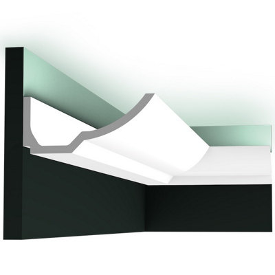 B&Q -  C351 Indirect Lighting Coving 2 Pack4 Metres