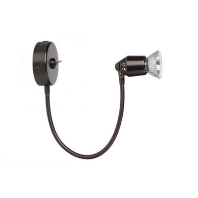 Luminosa Lighting Luminosa Bomba Reading Light Bronze from B&Q