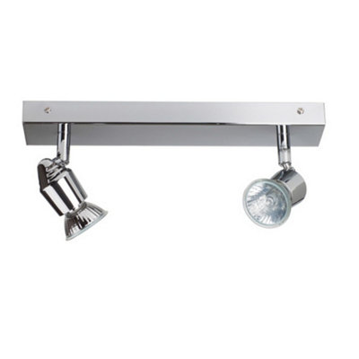 Luminosa Lighting Luminosa Bomba 2 Light Twin Spotlight Chrome