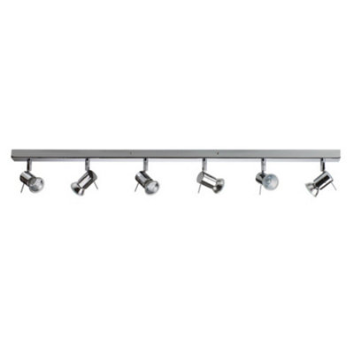 Luminosa Lighting Luminosa Penna 6 Light Spotlight Bar Chrome