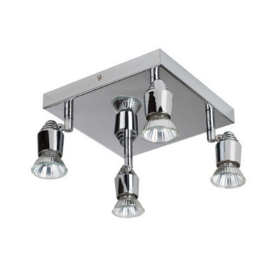 Luminosa Lighting Luminosa Bomba 4 Light Spotlight Clusters Chrome