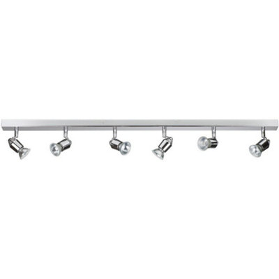 Luminosa Lighting Luminosa Bomba 6 Light Spotlight Bar Chrome
