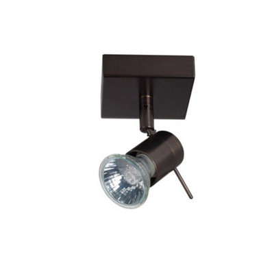 Luminosa Lighting Luminosa Penna Single Spotlight Bronze